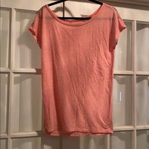 Coral American Eagle Casual Polyester Top
